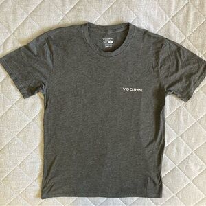 Voormi Short Sleeve Crewneck T Shirt Mens Large Gray Colorado Outdoors Soft AF